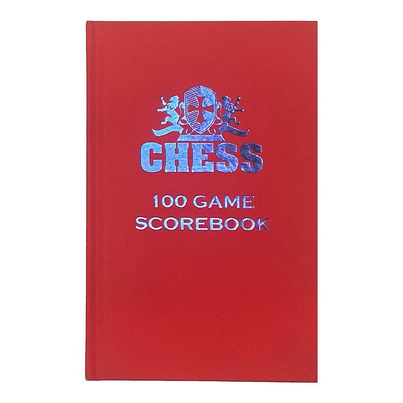 WE Games Hardcover Chess Scorebook & Notation Pad - Soft Touch Image