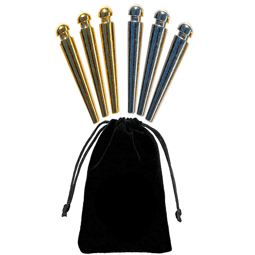 WE Games Premium Easy Grip Cribbage Pegs with a Tapered Design & Velvet