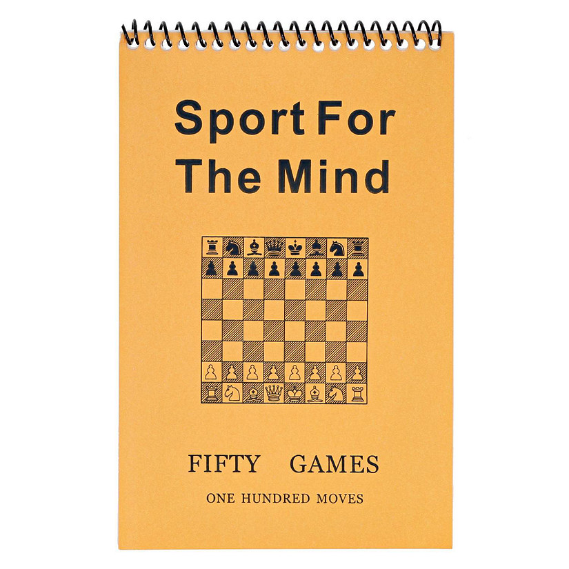 WE Games Ultimate Chess Player's Scorebook Image