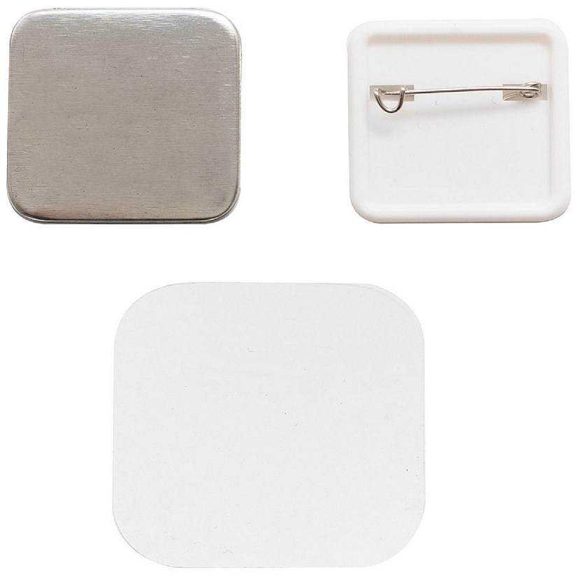 We R Button Press Refill Pack 10/Pkg-Square (31mm) Image