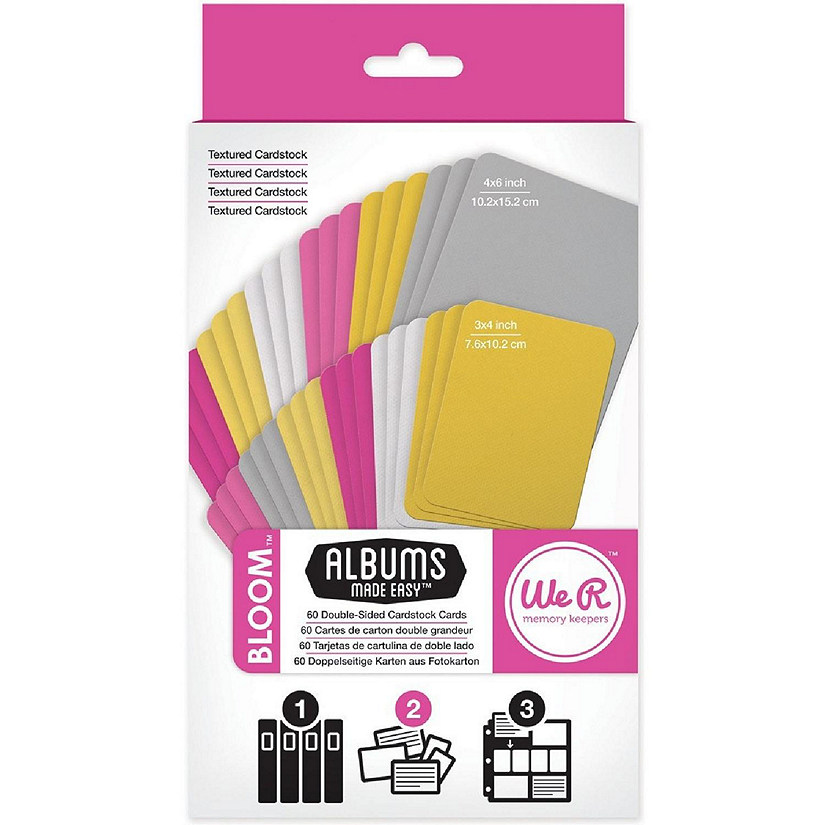 We R Cardstock Cards-Bloom Image