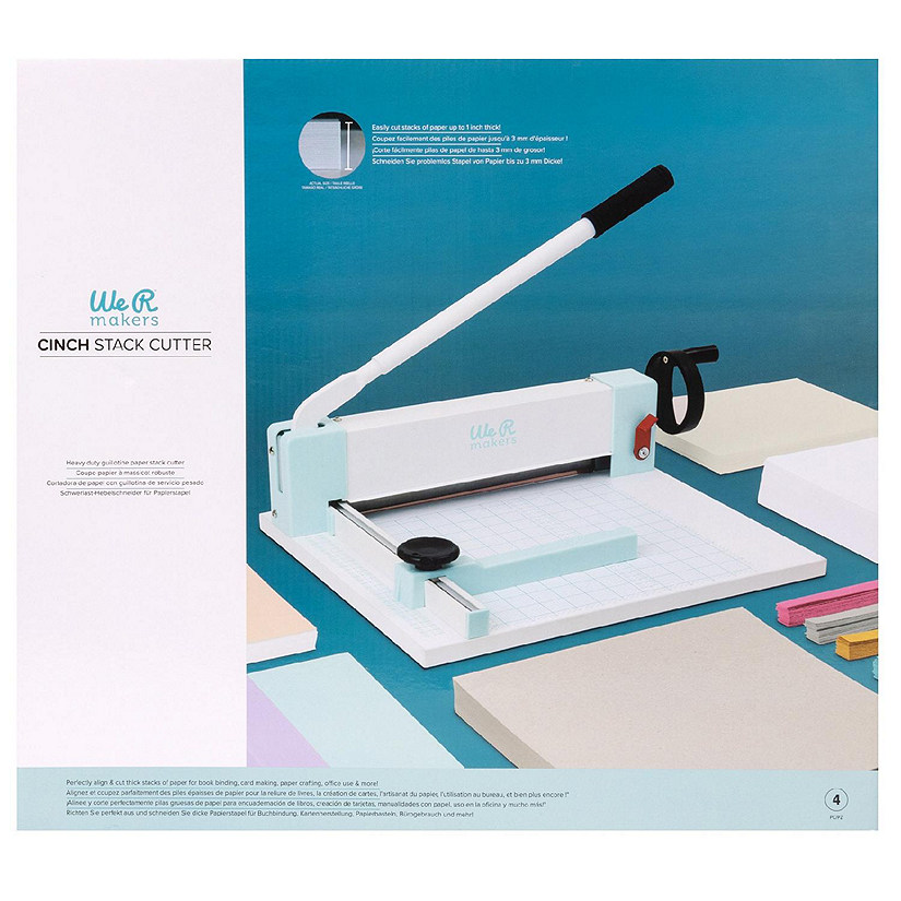 We R Cinch Stack Cutter-White/Blue Image