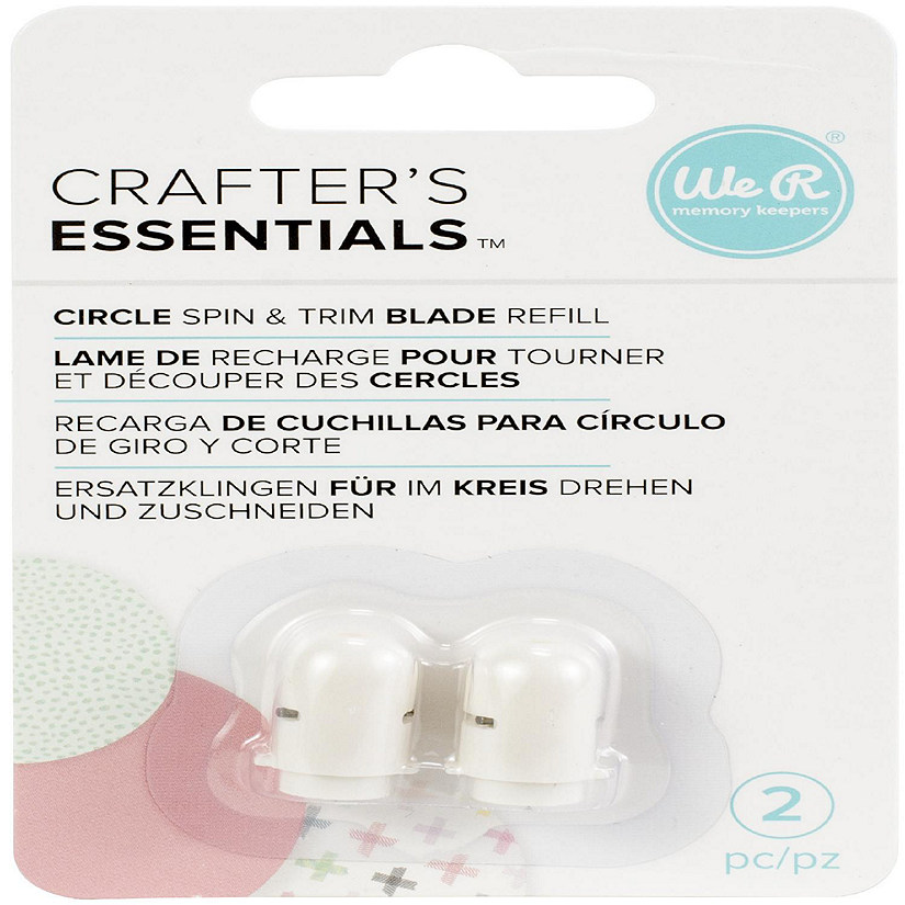 We R Circle Spin &amp; Trim Refill Blades 2/Pkg-FOR WR660091 Image