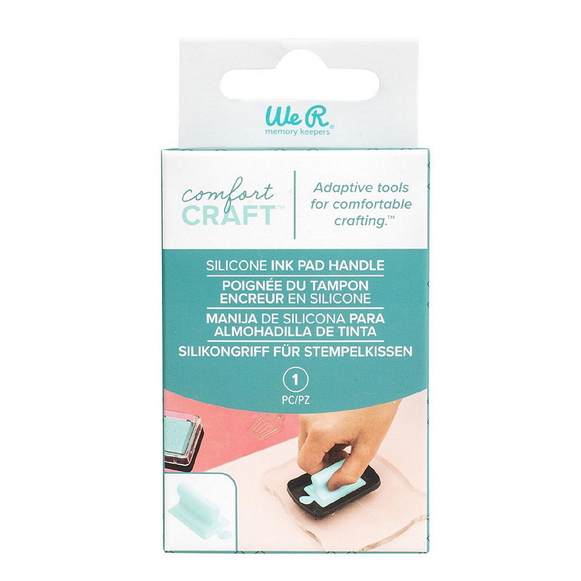 We R Comfort Craft Silicone Ink Pad Handle-Teal Image