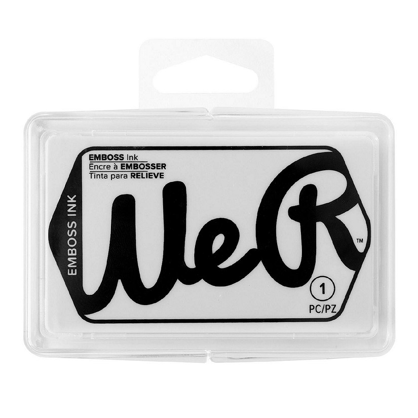 We R Embossing Ink Pad-White Image