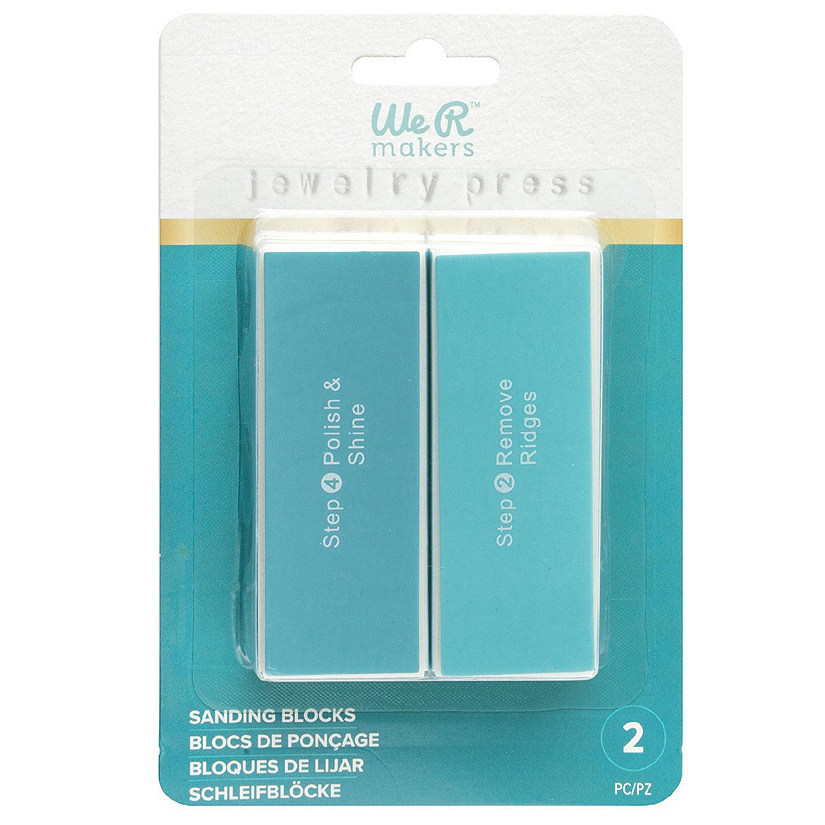 We R Makers Jewelry Press Sanding Blocks 2/Pkg Image
