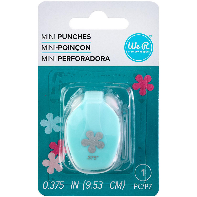 We R Memory Explosion Card Punch Board Confetti Punch-Flower Image