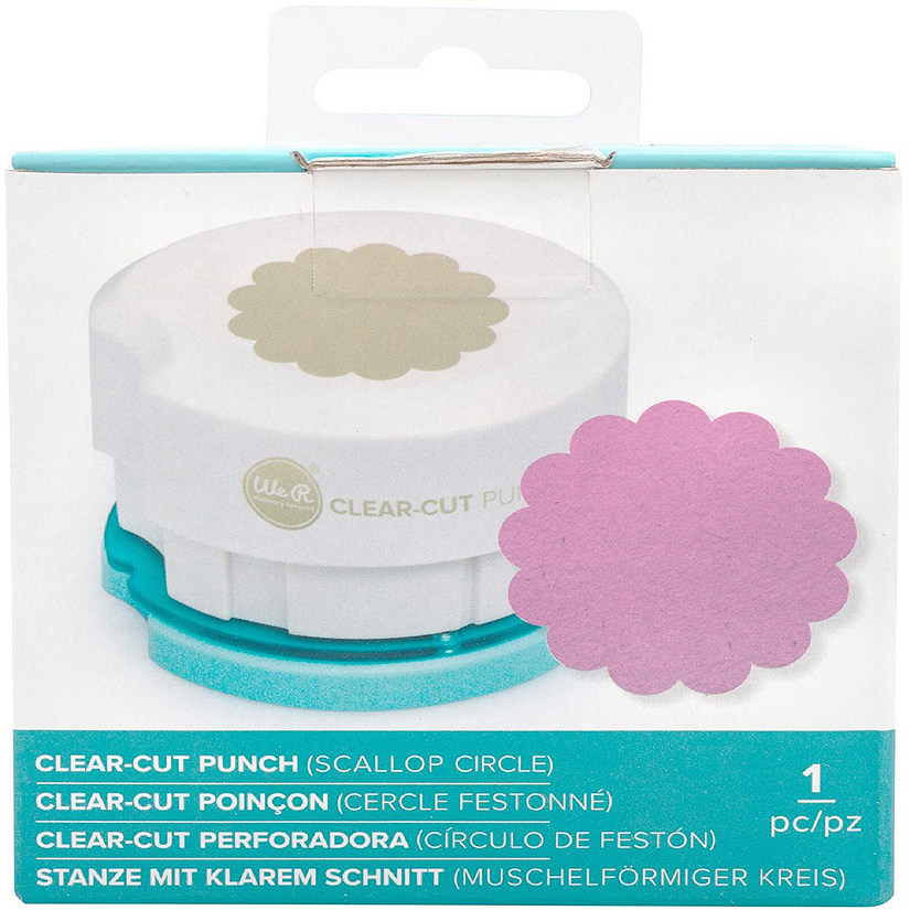 We R Memory Keepers Circle Spin & Tondeuse - Outil Création Cercles Parfaits Pour Scrapbooking Et Loisirs Créatifs