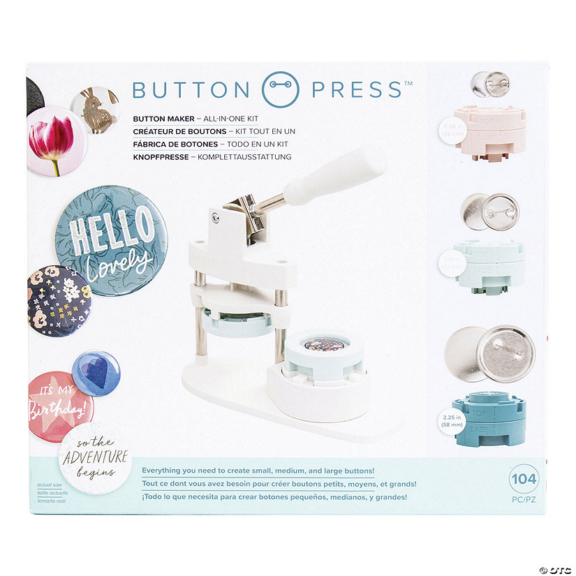 We R Memory Keepers Button Press Bundle- Image