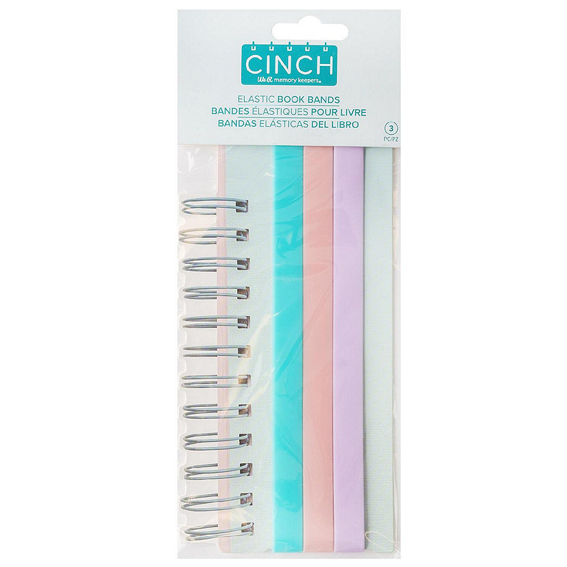 We R Memory Keepers Cinch Elastic Book Bands-3/Pkg Image