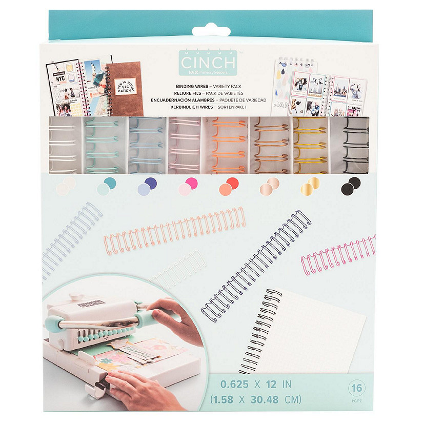 We R Memory Keepers Cinch Wires .625" 16/Pkg-Value Pack Image