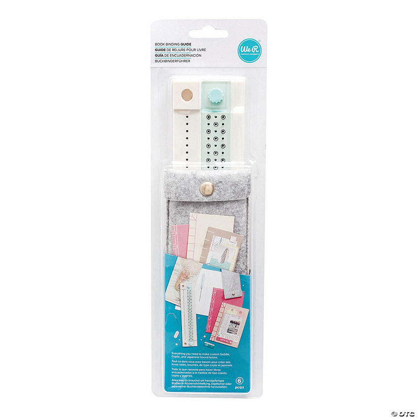 We R Memory Keepers Journal Book Binding Punch Guide- Image