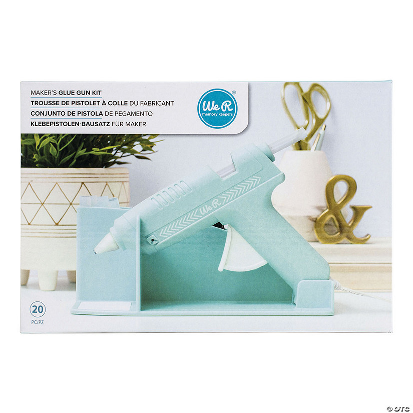 We R Memory Keepers Maker's Glue Gun Kit-Mint Image