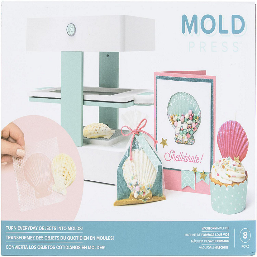 We R Memory Keepers Mold Press Vacuform Machine-White Image