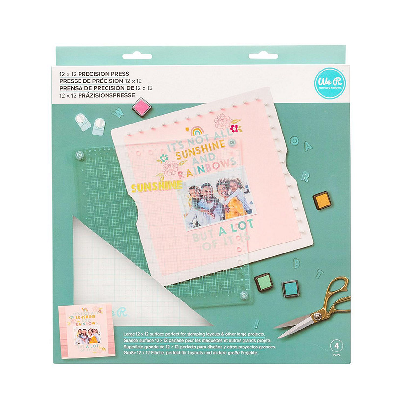 We R Memory Keepers Precision Press-4 Pieces Image