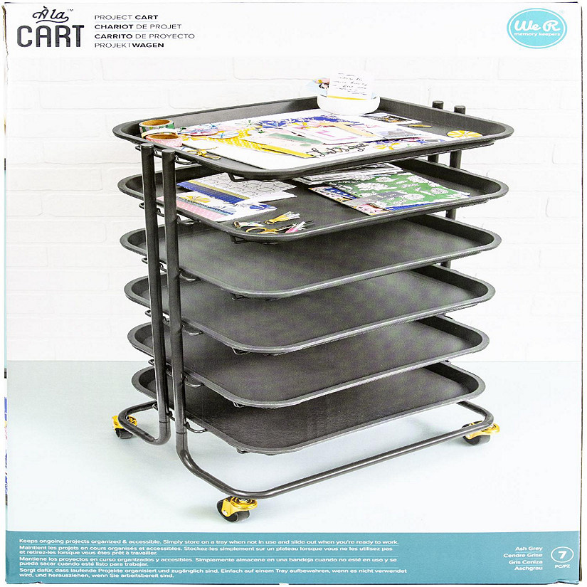We R Memory Keepers Project Cart-6 Removable Trays Image