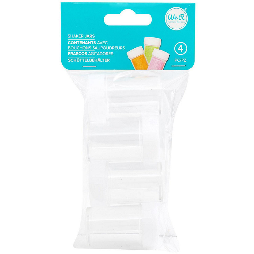 We R Memory Keepers Shaker Jars 4/Pkg Image