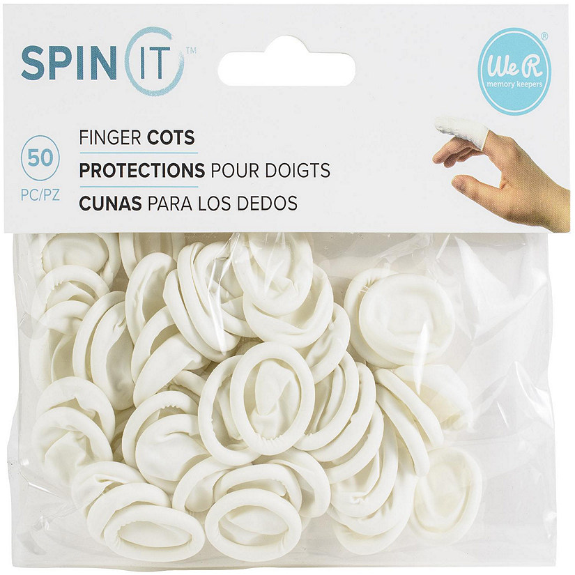 We R Memory Keepers Spin It-Finger Cots 50/Pkg Image