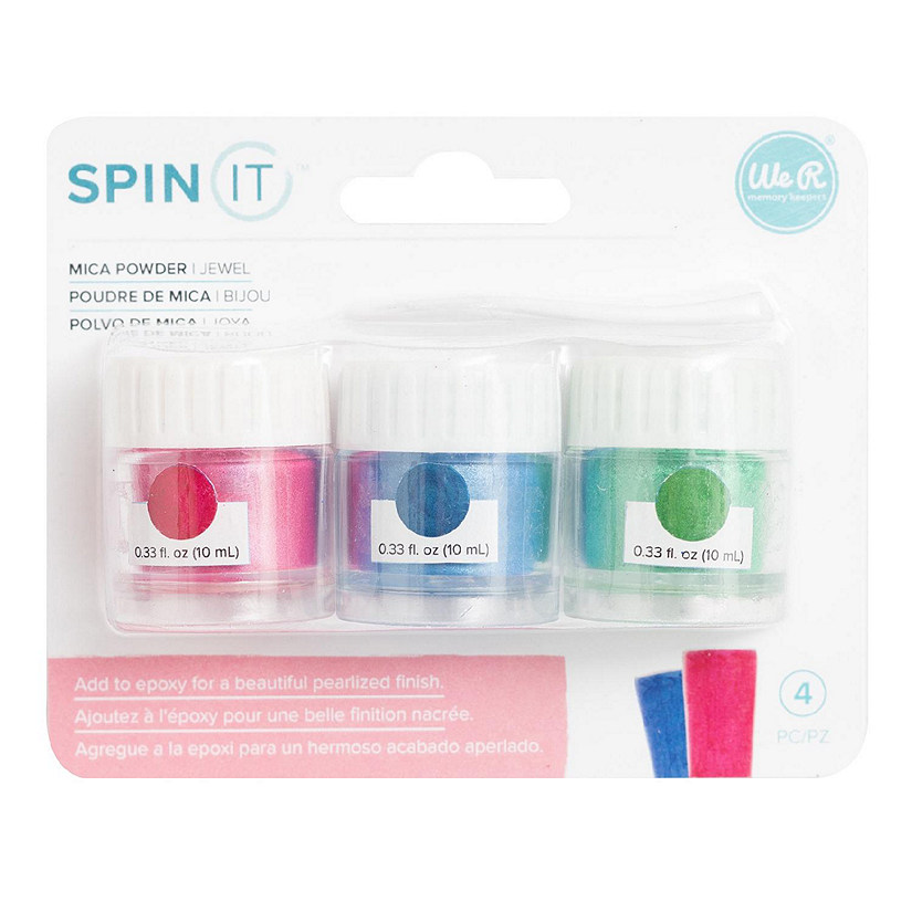 We R Memory Keepers Spin It Mica Powder 3/Pkg-Jewel Image