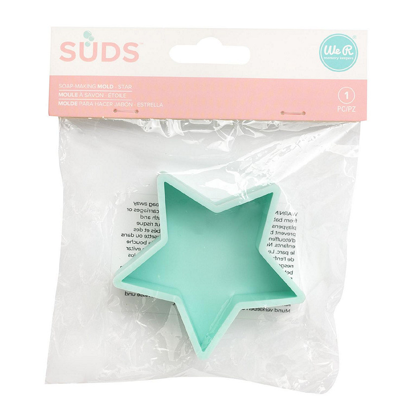 We R Memory Keepers SUDS Silicone Soap Maker Mold-Star Image