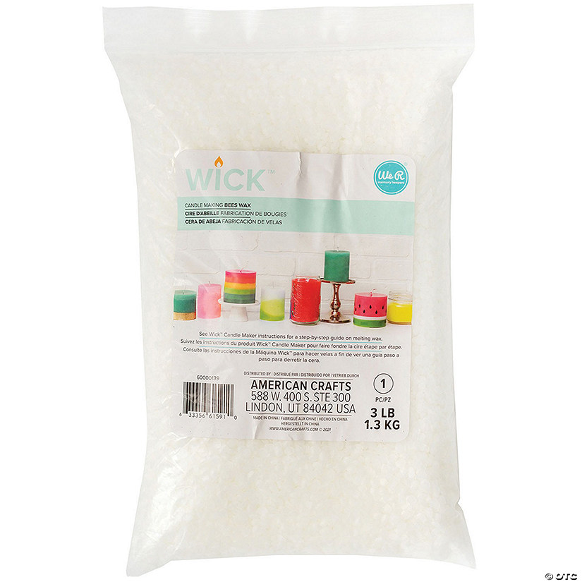 We R Wick DIY Candle Beeswax 3lb Image