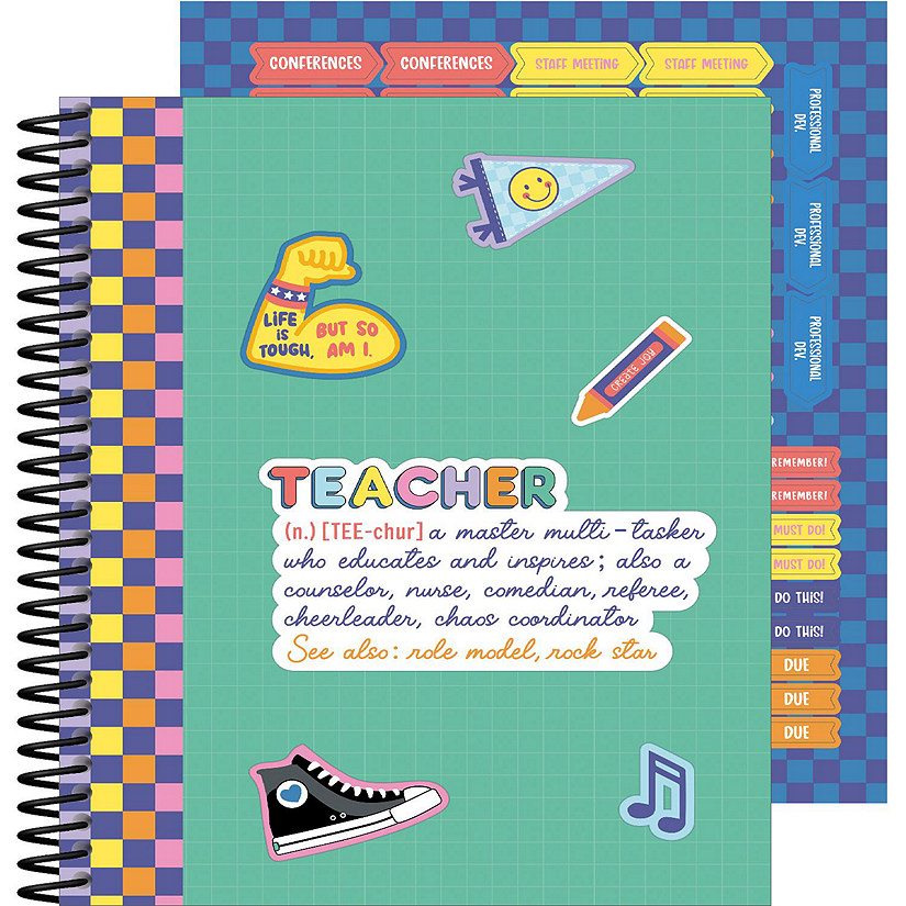 We Stick Together Undated Daily Teacher Planner Image