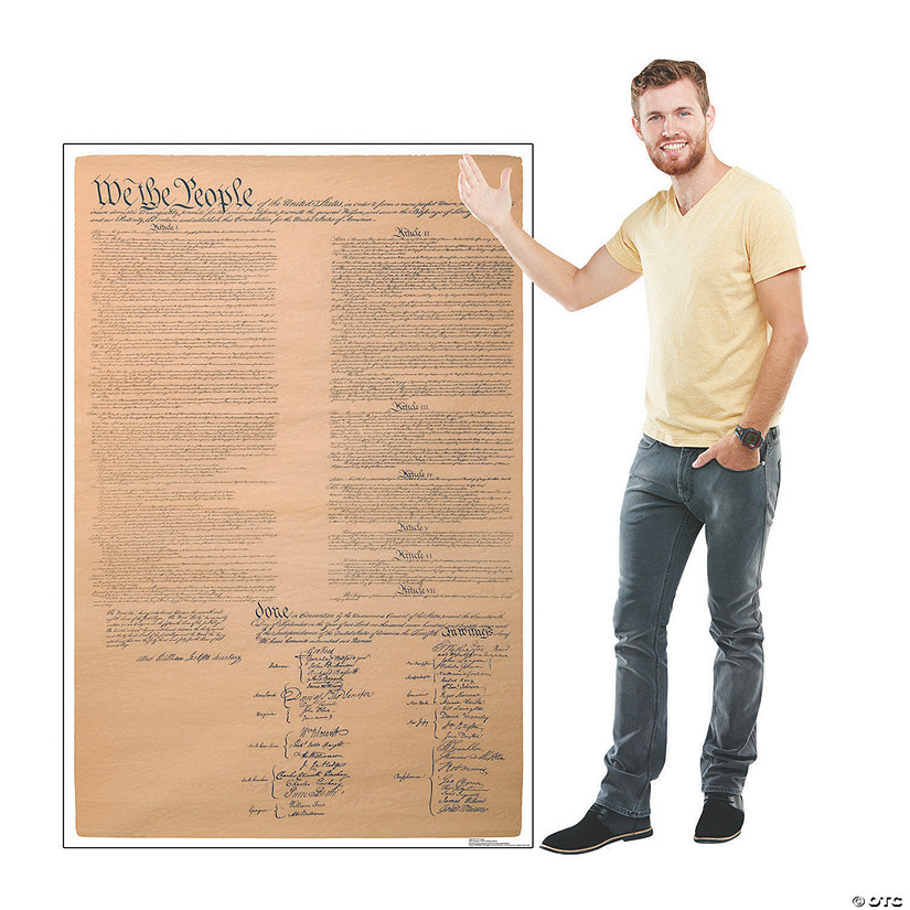 We The People Constitution Stand-Up Image