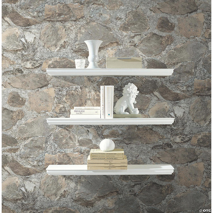 Weathered Stone Peel &amp; Stick Wallpaper Image