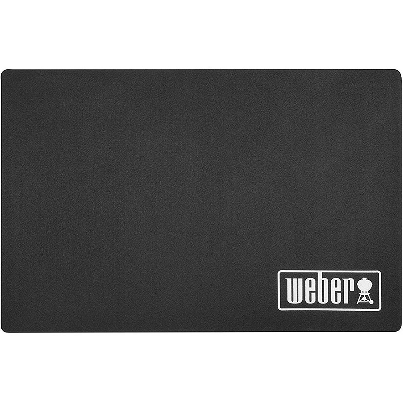 Weber 7696 Protection Floor Mat, Black 47 Inches x 32 Inches Image