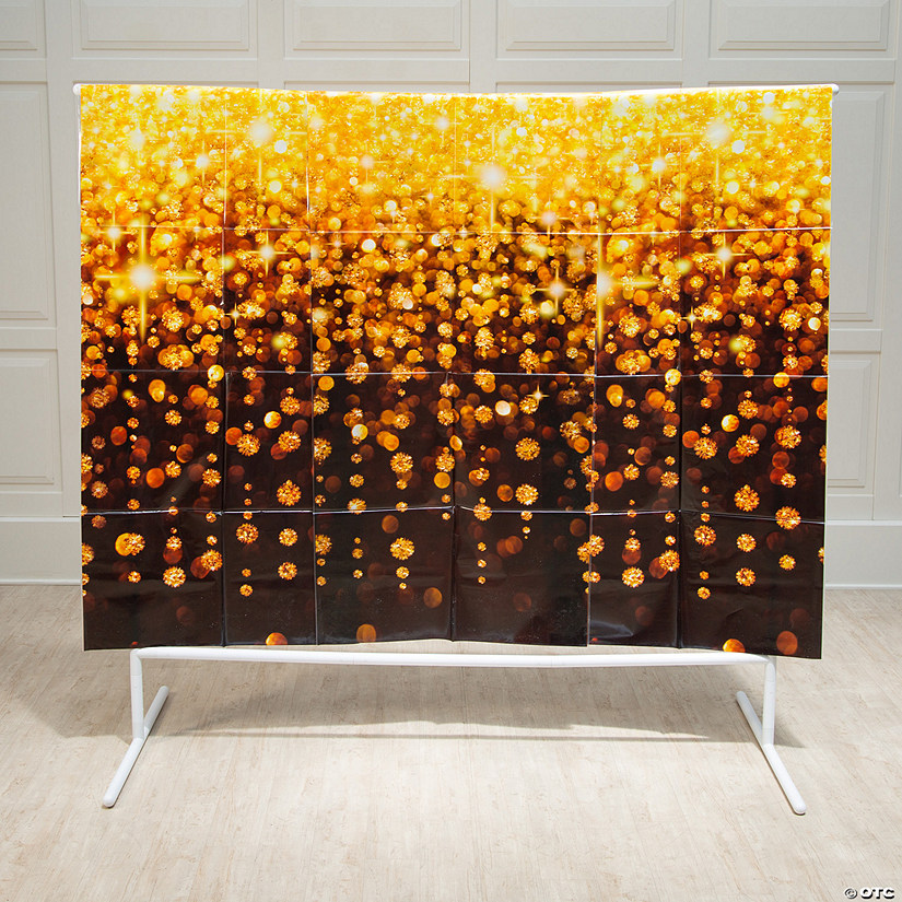 Wedding Celebration Lights Backdrop Kit - 2 Pc. Image