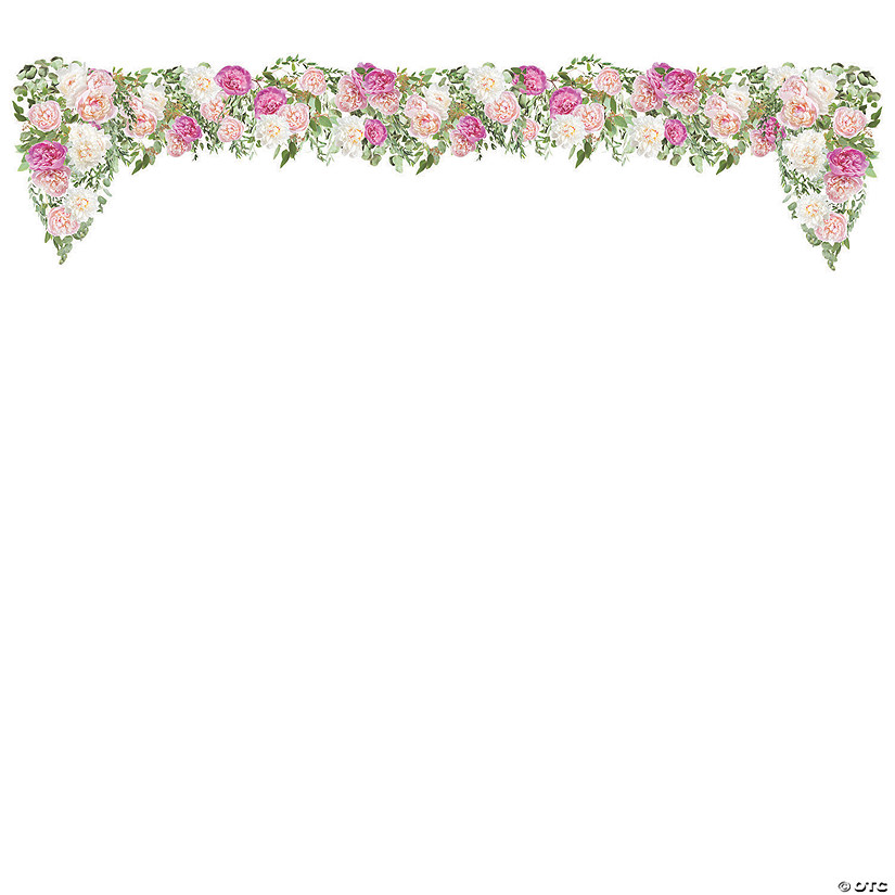 Wedding Floral Cutout Wall D&amp;#233;cor Image