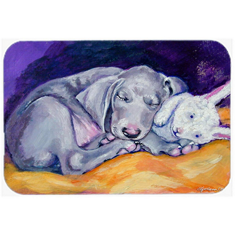 Weimaraner Snuggle Bunny Mouse Pad, Hot Pad & Trivet Image