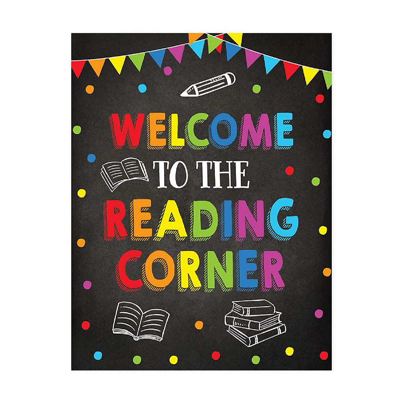Welcome Reading Corner 8.5x11in Image