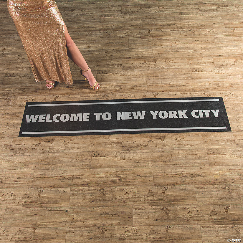 Welcome to New York Floor Clings - 2 Pc. Image