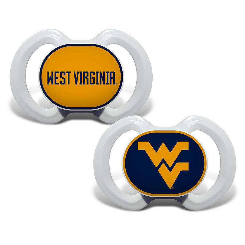West Virginia Mountaineers - Pacifier 2-Pack Image