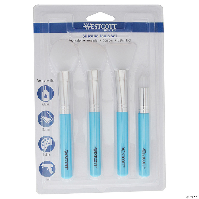 Westcott 4-Piece Silicone Tools Set Image