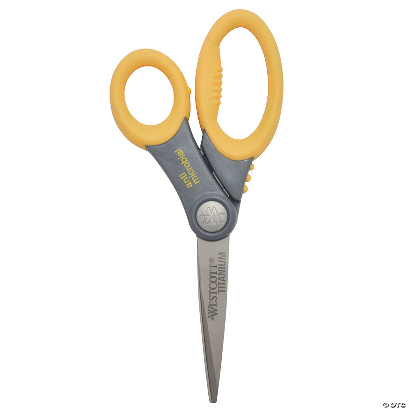 Westcott 8" Titanium Bonded Scissors with Anti-Microbial Handles Image