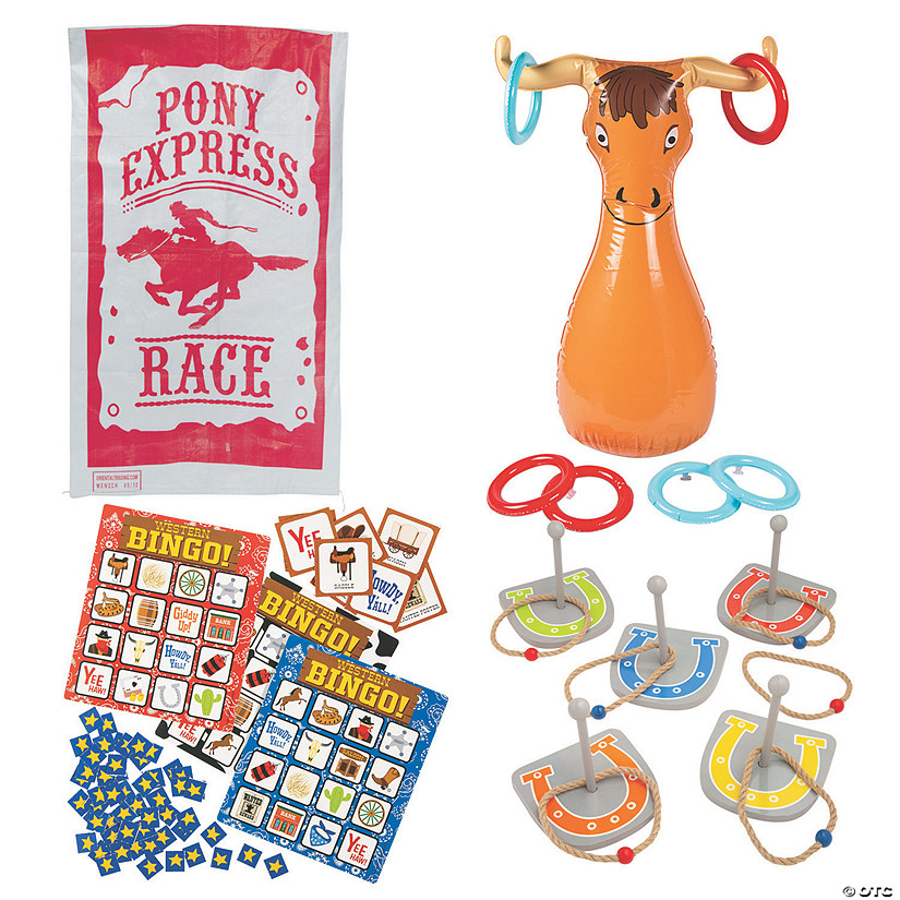 Western Game Kit 15 Pc. Discontinued