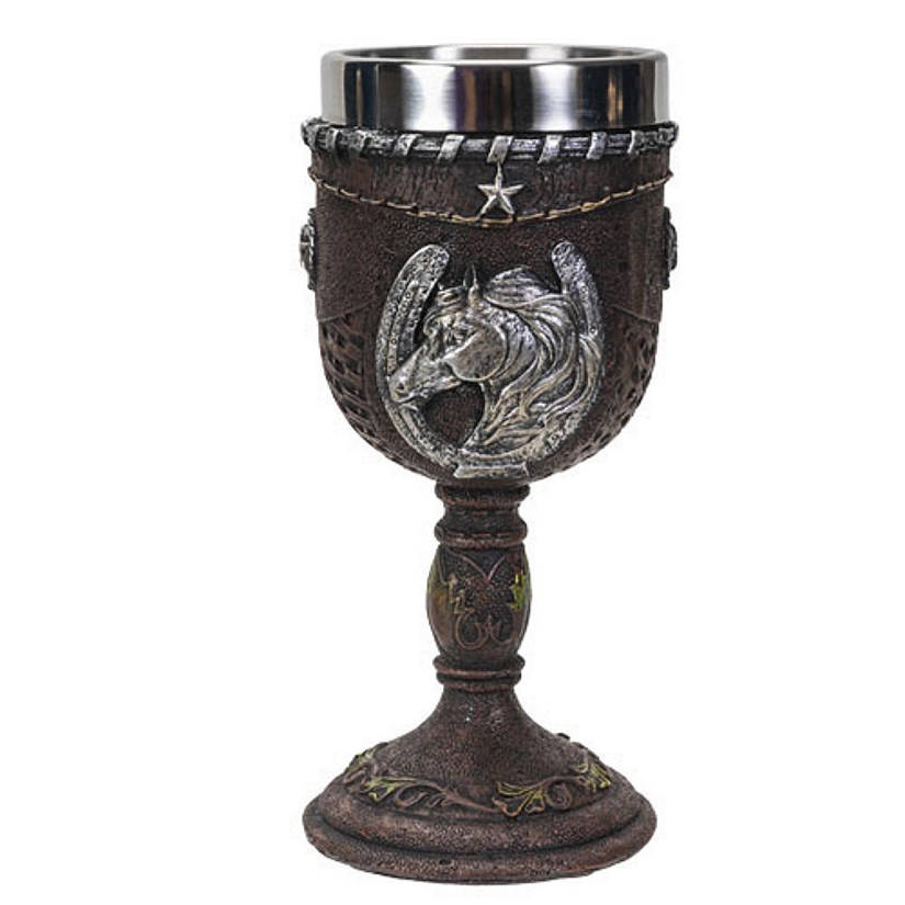 Western Horseshoe Goblet Chalice Cup Image