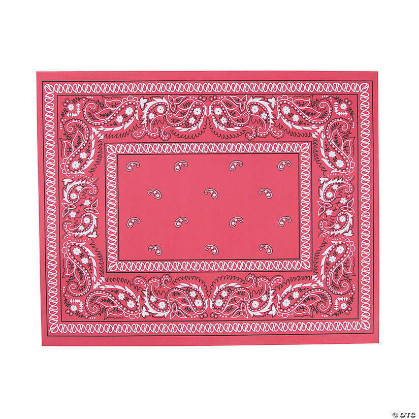 Western Paper Placemats | Oriental Trading