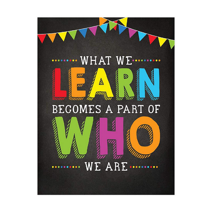What We Learn Shapes Us 8.5x11in Image