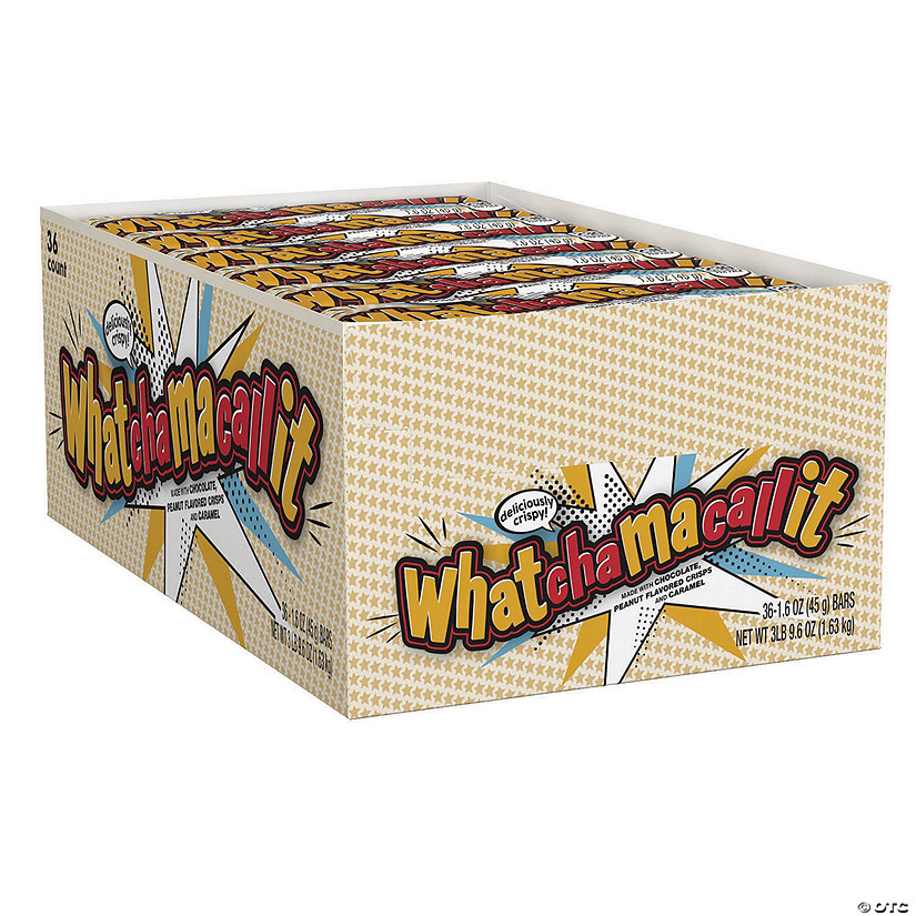 WHATCHAMACALLIT Full Size Candy Bar, 1.6 oz, 36 Count Image