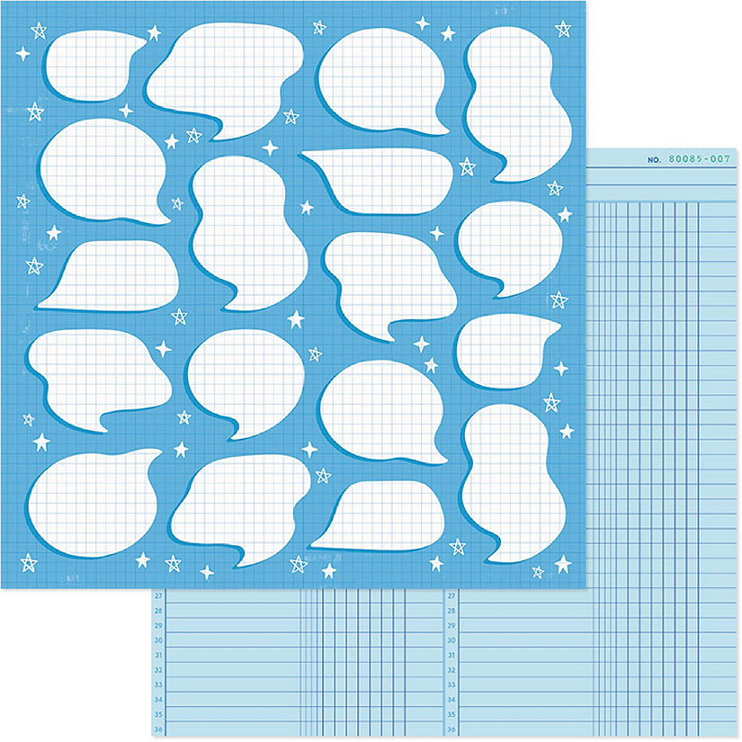 Whatevs Double-Sided Cardstock 12"X12"-Let's Chat Image