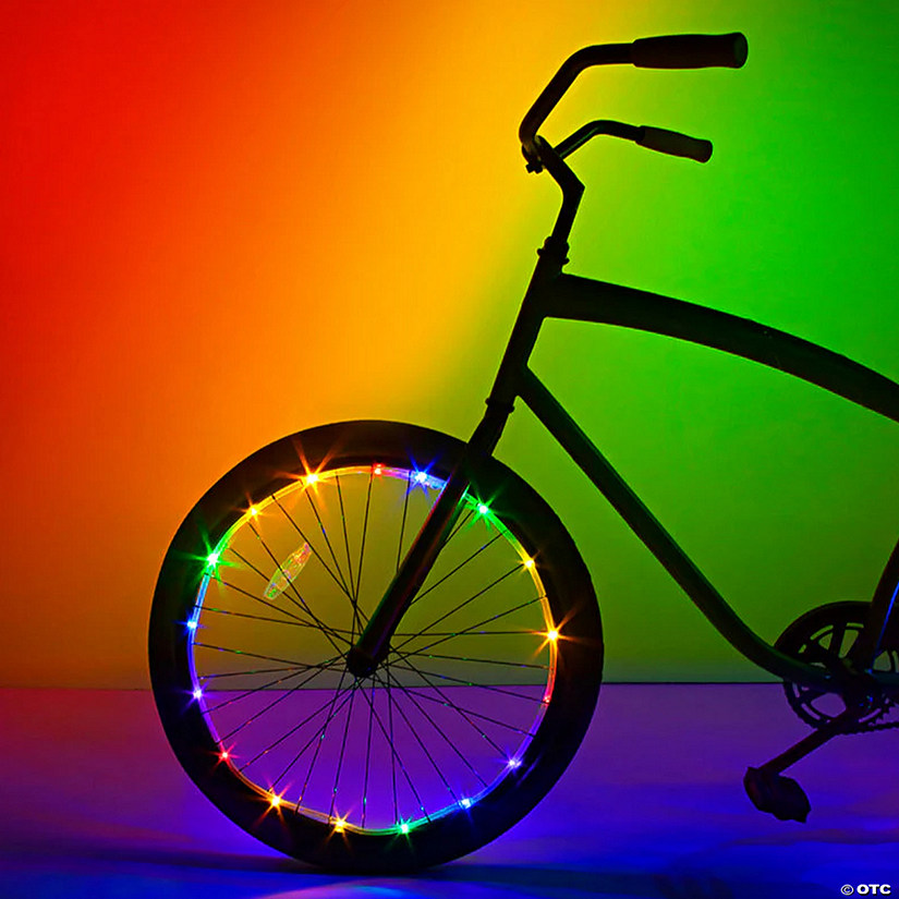 Wheel Brightz LED Bike Wheel Light: Rainbow Image