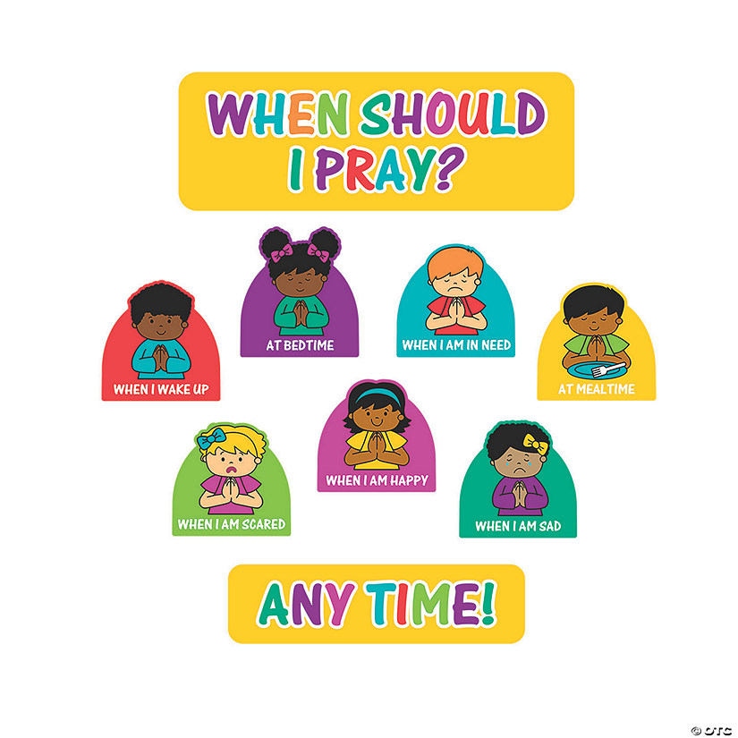 When Should I Pray Cutouts - 9 Pc. Image