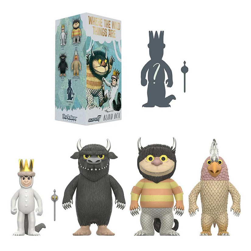 Where The Wild Things Are ReAction Figure Blind Box  One Random Image