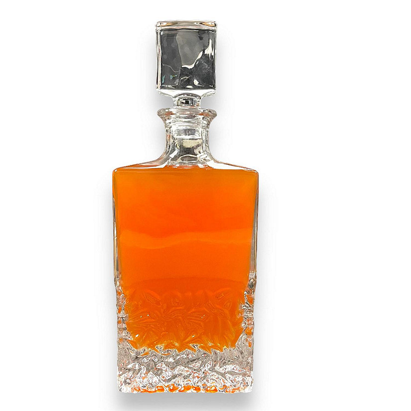 Whiskey Decanter - Rectangle - 800ML, Case of 6 Image