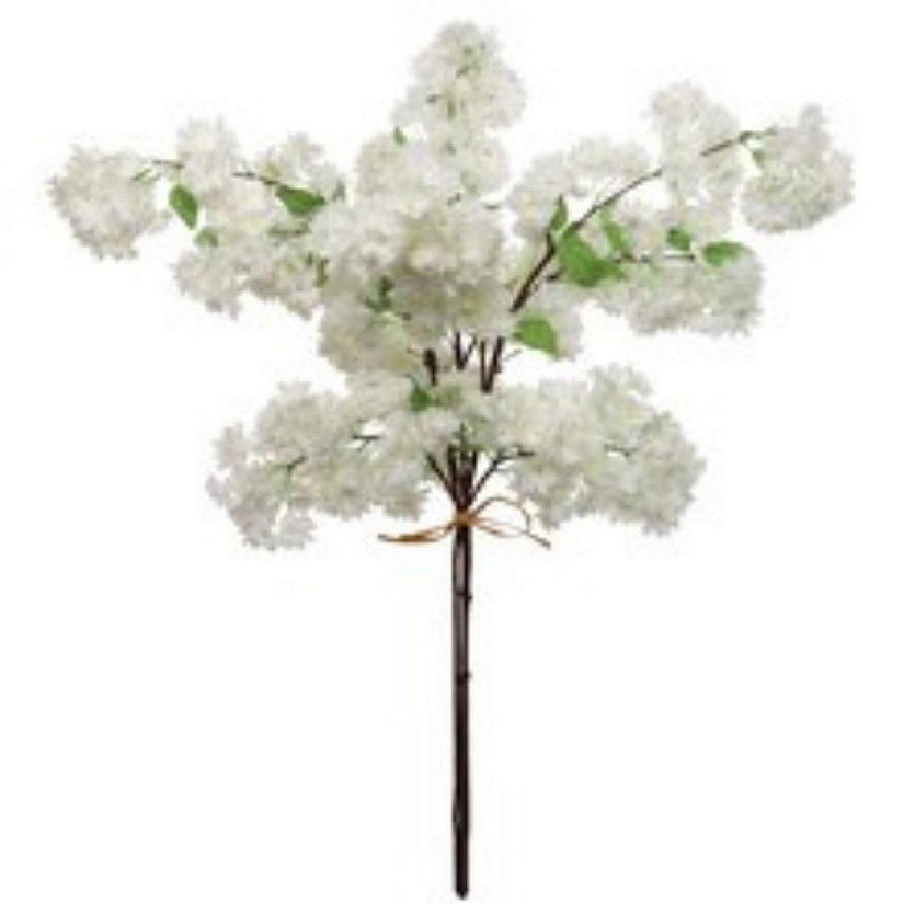 White Cherry Blossom Stem: Set of 3 Image