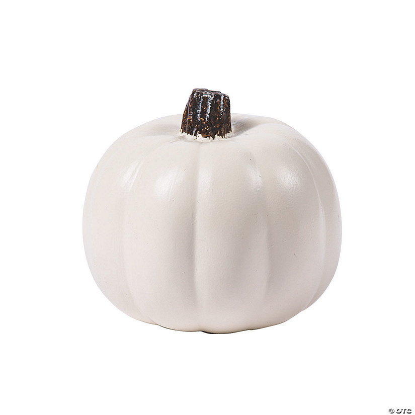 White Craft Pumpkin Image