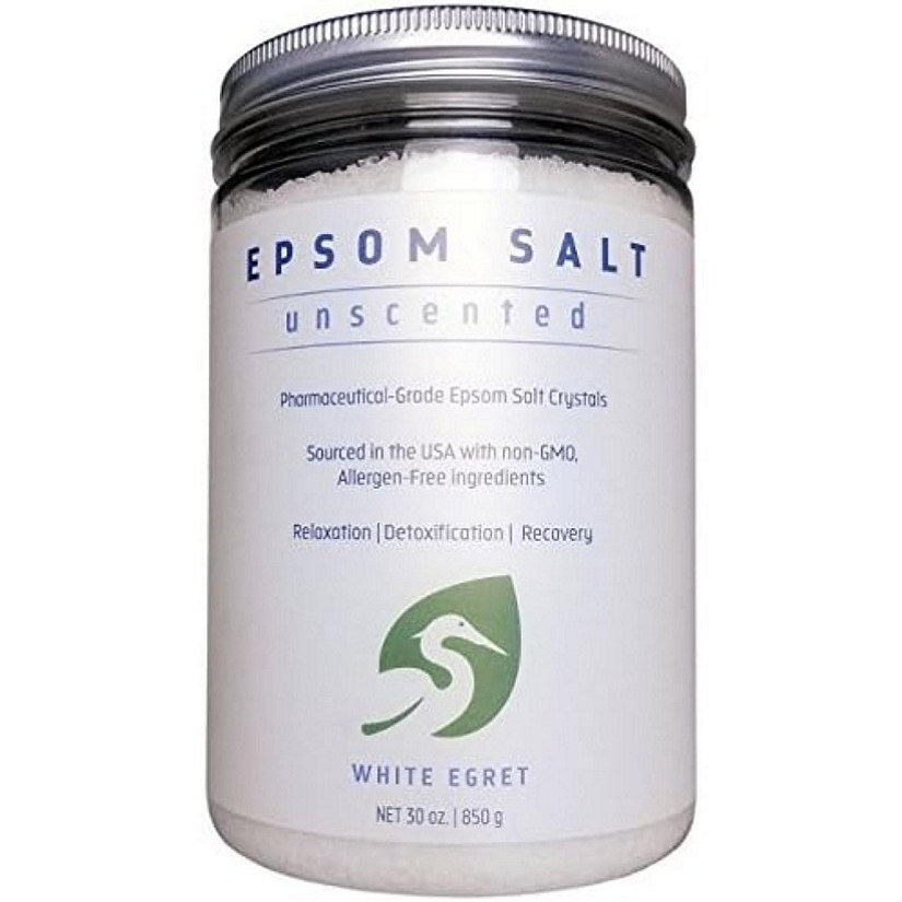 White Egret - Epsom Salt Unscented - 1 Each - 16 OZ Image